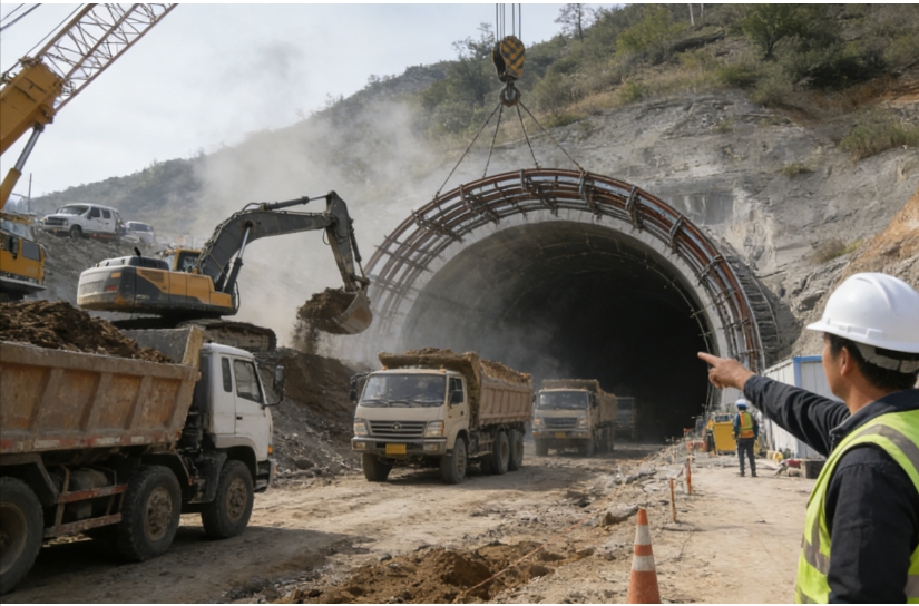国家石油储备地下水封洞库智慧工地