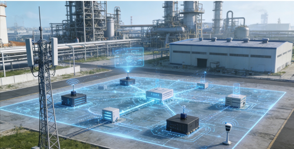 某石化企业园区网络优化升级建设